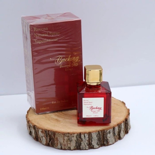 ادکلن BACKING ROUGE 540 EXTRACT ROVENA ادکلن باکارات رژ قرمز روونا حجم ۱۰۰ میل