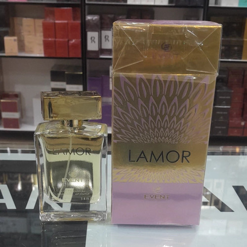 ادکلن LAMOR EVENT لالیک لامور ایونت زنانه با رایحه گرم و شیرین 100 میل