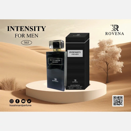 ادکلن INTENSITY FOR MEN ROVENA روونا اینتنسیتی مشابه اینتنسیو جانوین حجم 100 میل